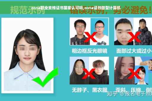 osta职业资格证书国家认可吗,osta证书微型计算机