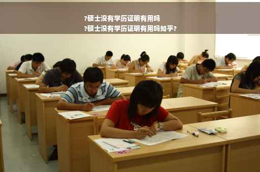 ?硕士没有学历证明有用吗
?硕士没有学历证明有用吗知乎?