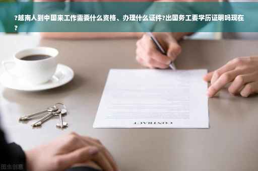 ?越南人到中国来工作需要什么资格、办理什么证件?出国务工要学历证明吗现在
?