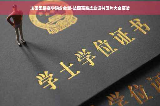 法国里昂商学院含金量-法国高商毕业证书图片大全高清
