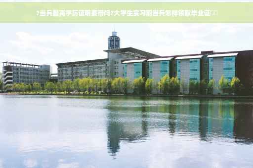 ?当兵最高学历证明要带吗?大学生实习期当兵怎样领取毕业证⚡️