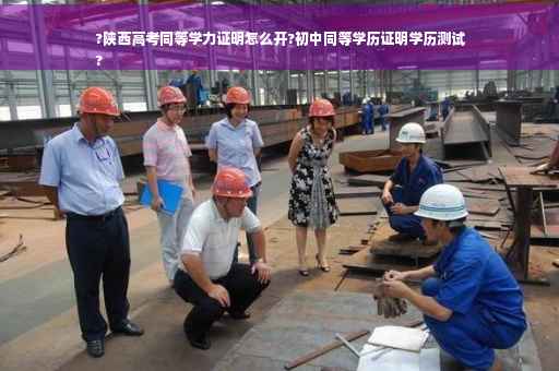 ?陕西高考同等学力证明怎么开?初中同等学历证明学历测试
?
