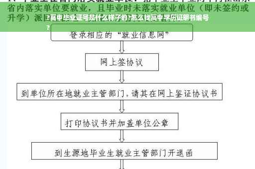 ?高中毕业证号是什么样子的?怎么找高中学历证明书编号
?