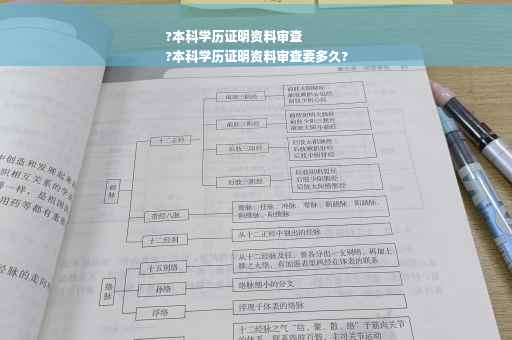 ?本科学历证明资料审查
?本科学历证明资料审查要多久?