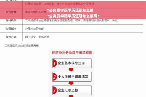 ?公务员学籍学历证明怎么填
?公务员学籍学历证明怎么填写?