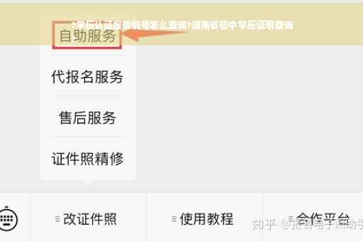 ?学历认证报告编号怎么查询?湖南省初中学历证明查询
?