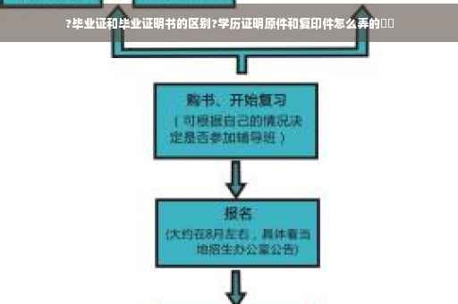 ?毕业证和毕业证明书的区别?学历证明原件和复印件怎么弄的⚡️