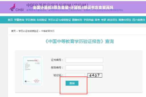 全国计算机5级含金量-计算机5级证书含金量高吗