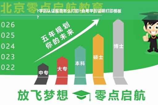 ?学历认证报告怎么打印?自考学历证明打印模板
?