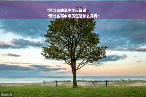 ?河北省的高中学历证明
?河北省高中学历证明怎么开具?