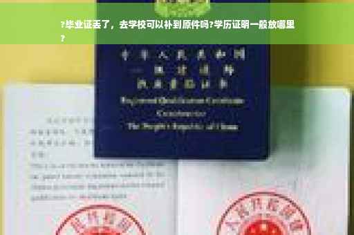?毕业证丢了，去学校可以补到原件吗?学历证明一般放哪里
?