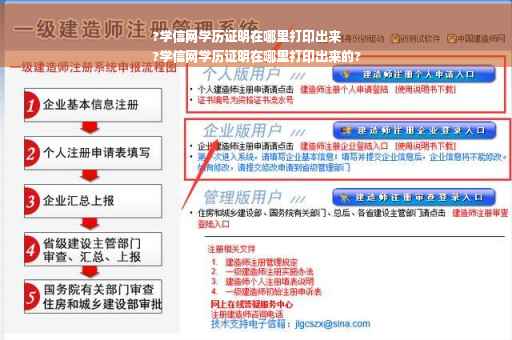 ?学信网学历证明在哪里打印出来
?学信网学历证明在哪里打印出来的?