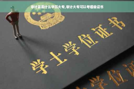 审计需要什么学历大专,审计大专可以考哪些证书