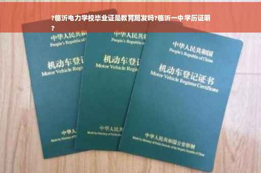 ?临沂电力学校毕业证是教育局发吗?临沂一中学历证明
?