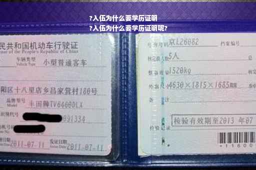 ?入伍为什么要学历证明
?入伍为什么要学历证明呢?