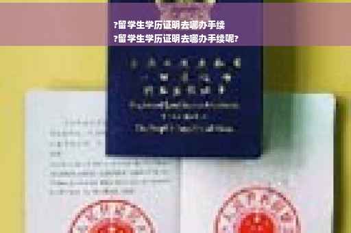 ?留学生学历证明去哪办手续
?留学生学历证明去哪办手续呢?