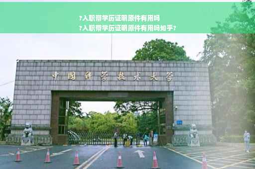 ?入职带学历证明原件有用吗
?入职带学历证明原件有用吗知乎?