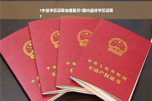 ?中技学历证明去哪里开?国内最终学历证明
?