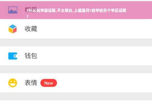 ?什么叫学籍证明,不太明白,上哪里开?找学校开个学历证明
?