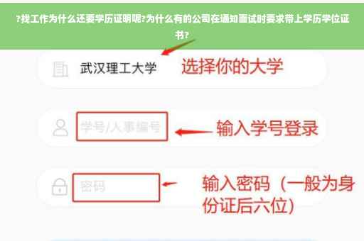 ?找工作为什么还要学历证明呢?为什么有的公司在通知面试时要求带上学历学位证书?
