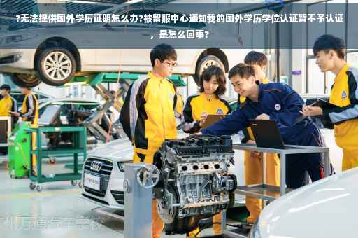 ?无法提供国外学历证明怎么办?被留服中心通知我的国外学历学位认证暂不予认证，是怎么回事?