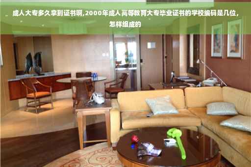 成人大专多久拿到证书啊,2000年成人高等教育大专毕业证书的学校编码是几位，怎样组成的
