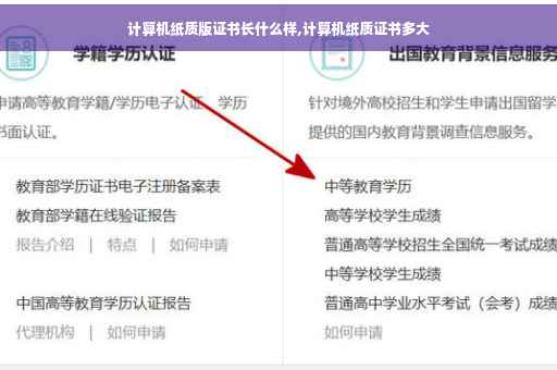 计算机纸质版证书长什么样,计算机纸质证书多大