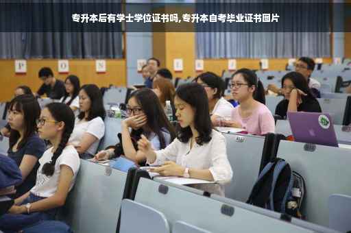 专升本后有学士学位证书吗,专升本自考毕业证书图片