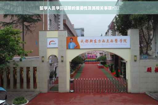 留学人员学历证明的重要性及其相关事项?⚡️