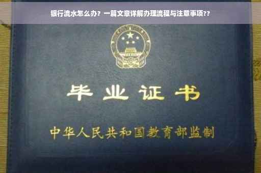 银行流水怎么办？一篇文章详解办理流程与注意事项??