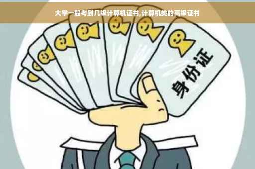 大学一般考到几级计算机证书,计算机类的高级证书