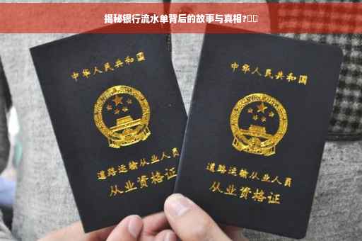 揭秘银行流水单背后的故事与真相?⚡️
