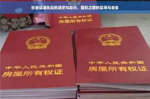 毕业证遗失后的迷茫与启示，复刻之路的探寻与自省