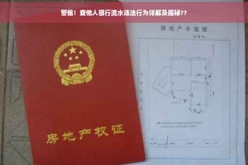 警惕！查他人银行流水违法行为详解及揭秘??