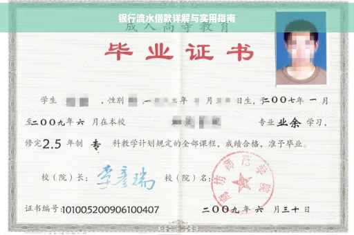银行流水借款详解与实用指南