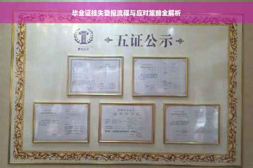 毕业证挂失登报流程与应对策略全解析