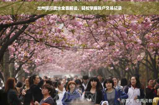 兰州银行流水全面解读，轻松掌握账户交易记录