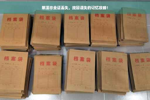 慈溪毕业证丢失，找回遗失的记忆攻略！