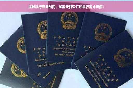 揭秘银行营业时间，星期天能否打印银行流水详解？