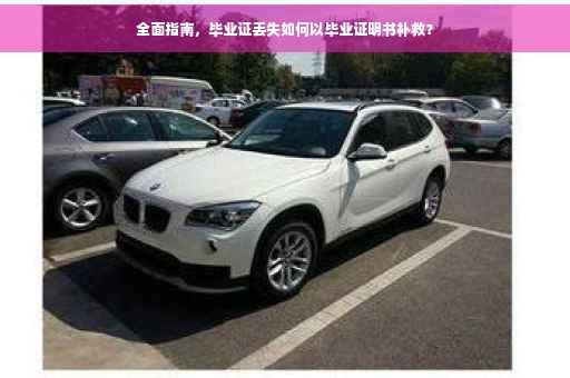 全面指南，毕业证丢失如何以毕业证明书补救？