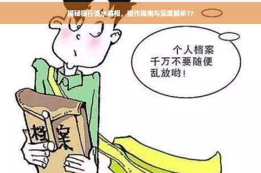 揭秘银行流水真相，操作指南与深度解析??