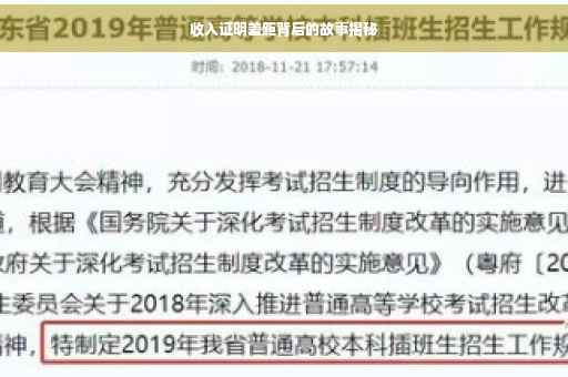 收入证明差距背后的故事揭秘