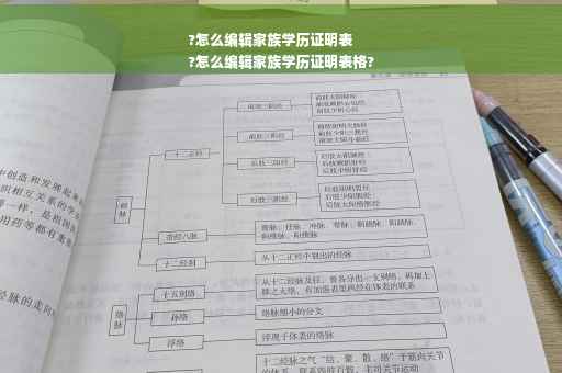 ?怎么编辑家族学历证明表
?怎么编辑家族学历证明表格?