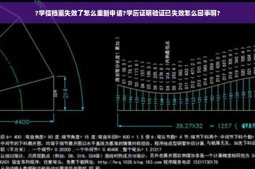 ?学信档案失效了怎么重新申请?学历证明验证已失效怎么回事啊?