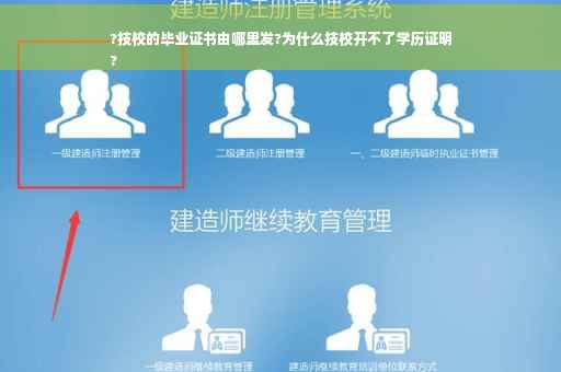 ?技校的毕业证书由哪里发?为什么技校开不了学历证明
?