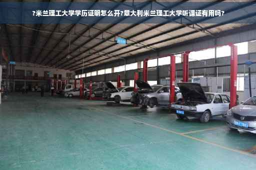 ?米兰理工大学学历证明怎么开?意大利米兰理工大学听课证有用吗?
