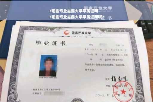 ?哪些专业需要大学学历证明
?哪些专业需要大学学历证明呢?