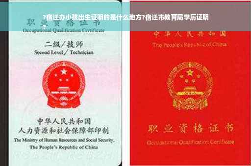 ?宿迁办小孩出生证明的是什么地方?宿迁市教育局学历证明
?