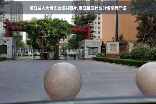 滨江成人大专毕业证书图片,滨江桂园什么时候拿房产证