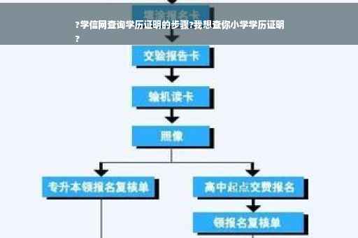 ?学信网查询学历证明的步骤?我想查你小学学历证明
?
